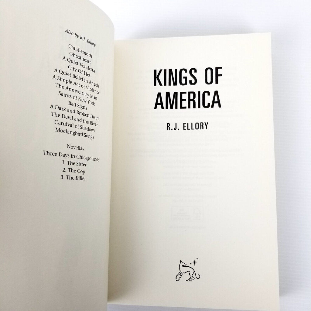 Kings of America by R.J. Ellory (Paperback, 2017) Crime & Thriller Action Book
