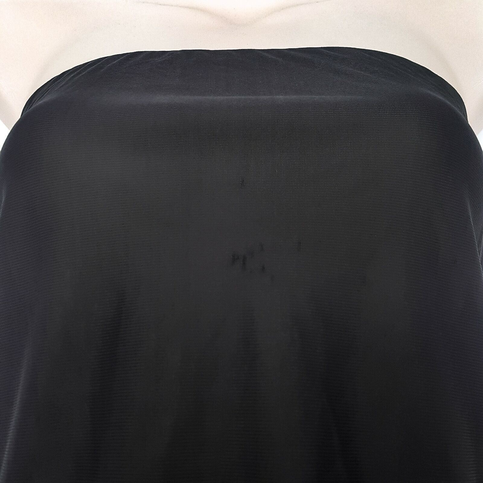M)Phosis Strapless Tube Top Solid Grey Lightweight Stretch Blouse Casual NWT $47