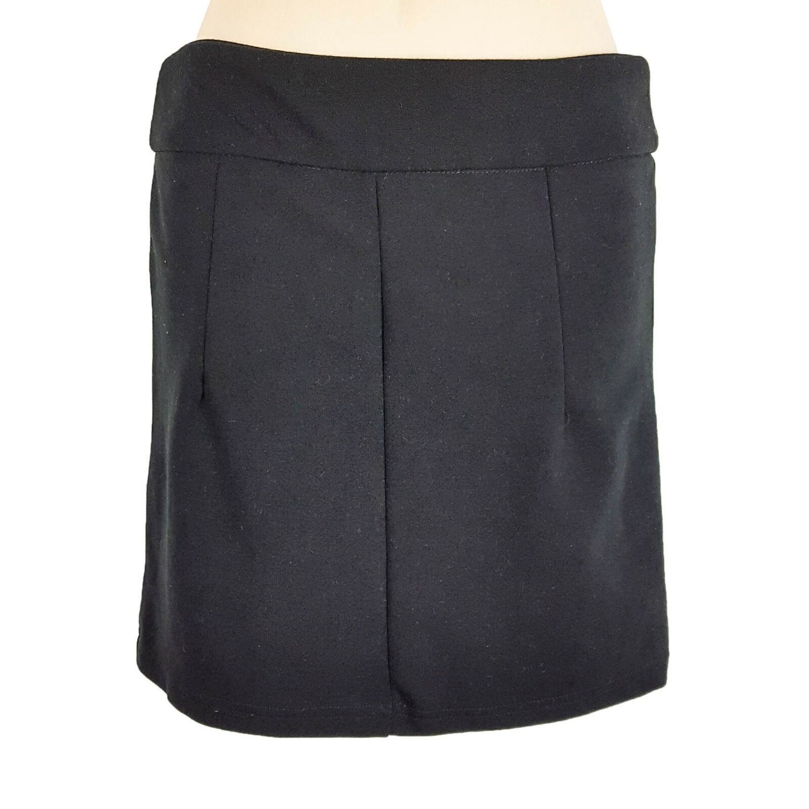 PURE HYPE Black Women's Classic Corporate Short Thick Skirt Ladies' Office Wear