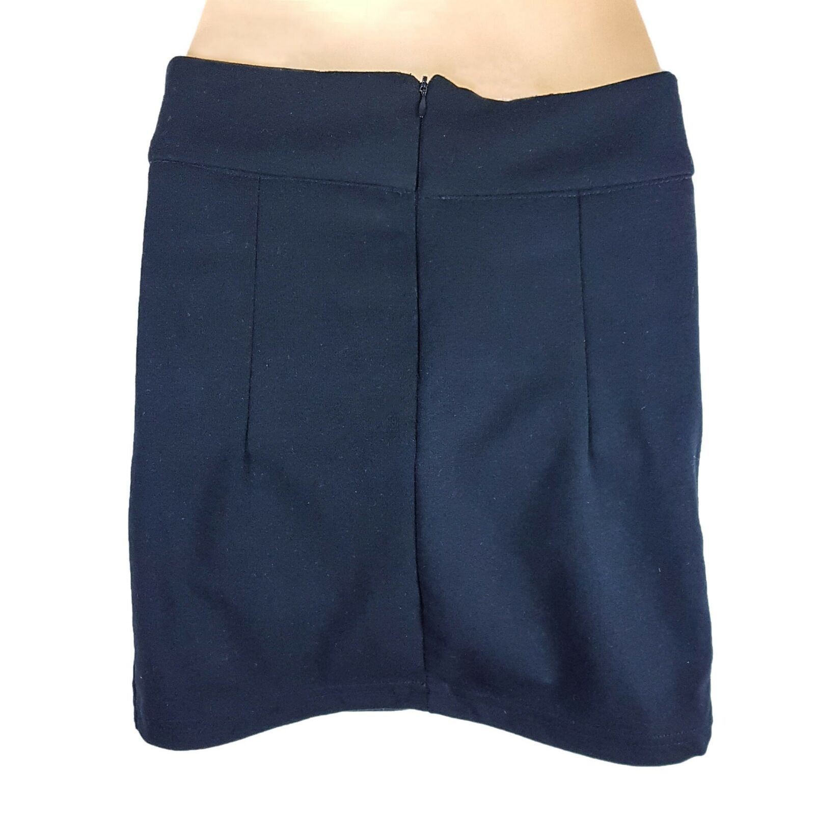 PURE HYPE Black Women's Classic Corporate Short Thick Skirt Ladies' Office Wear