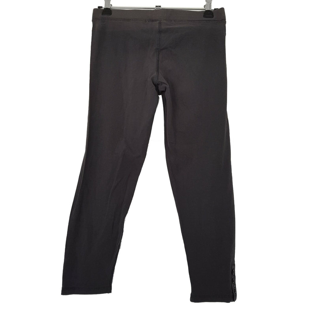 MARC NEW YORK Women's Grey Leggings Yoga Running Gym Sports Wear Cropped 7/8 3/4