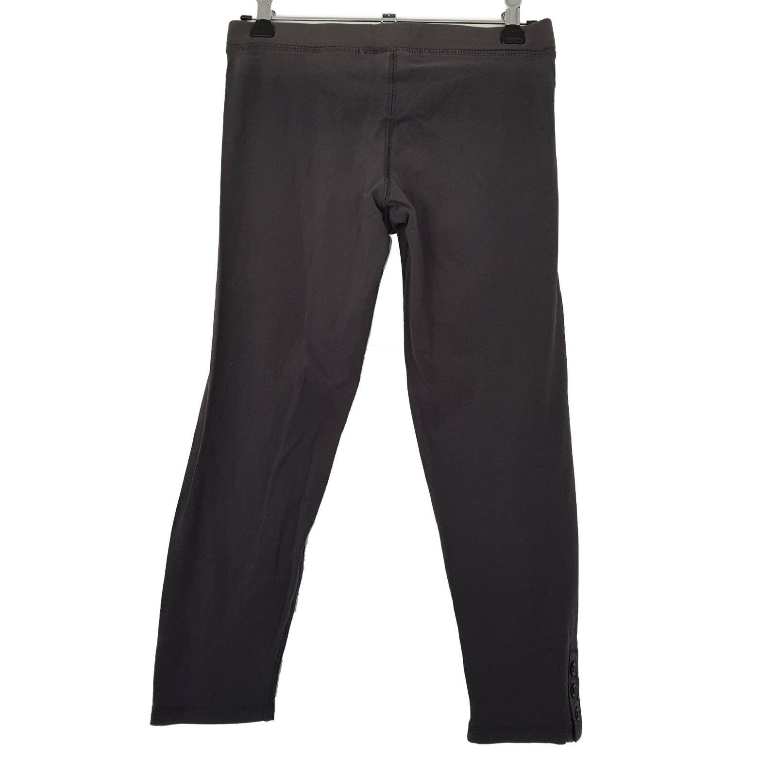 MARC NEW YORK Women's Grey Leggings Yoga Running Gym Sports Wear Cropped 7/8 3/4