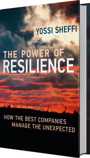The Power of Resilience by Yossi Sheffi Hardcover 2015 Business Management Book