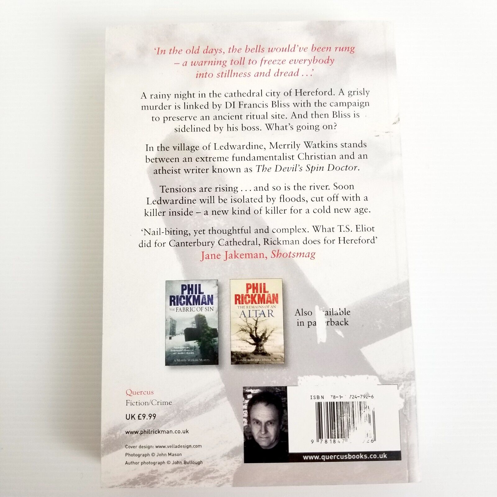 To Dream of the Dead by Phil Rickman (Paperback 2009) Book 10/15 Merrily Watkins