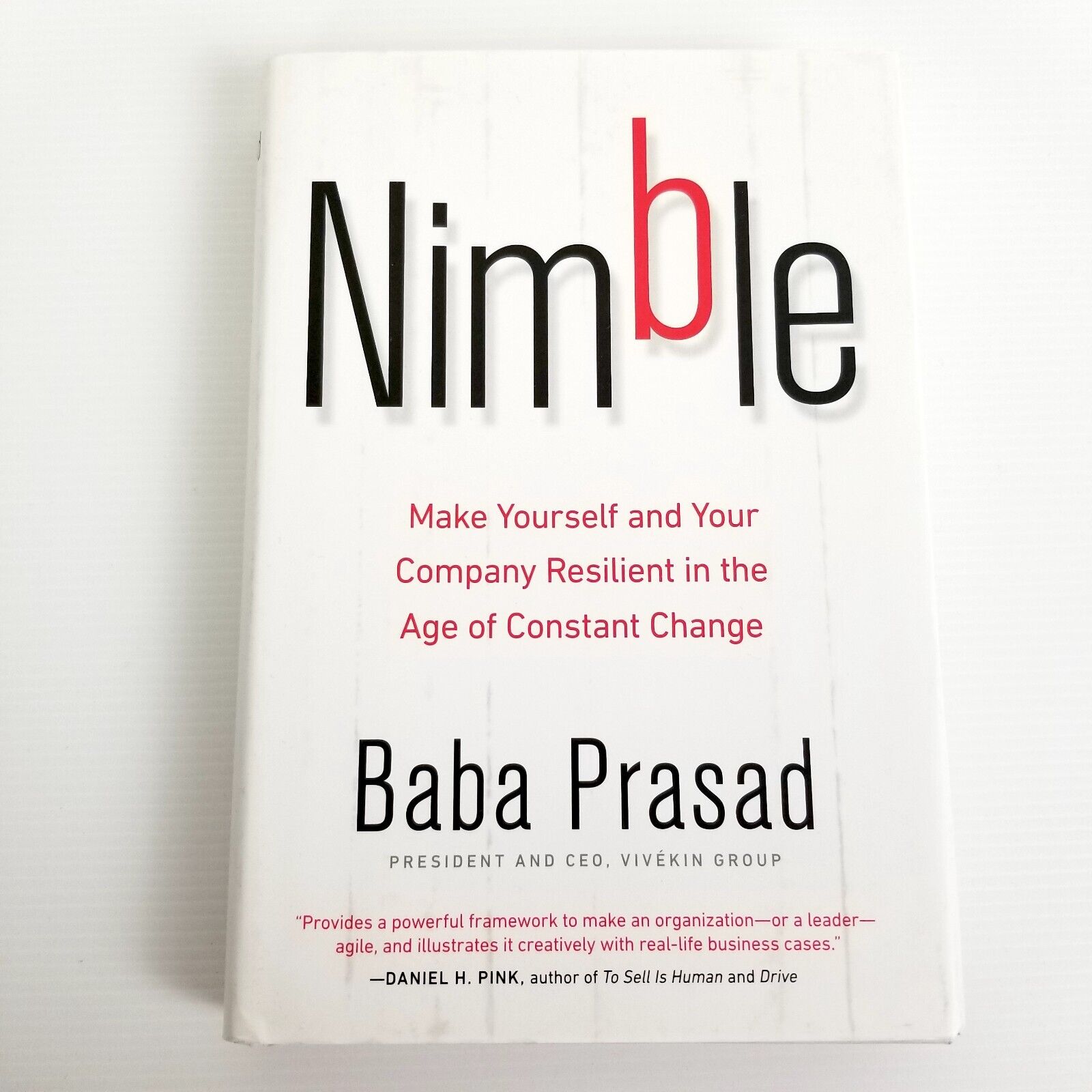 Nimble: Make Yourself and Your Company Resilient by Baba Prasad Hardcover Book