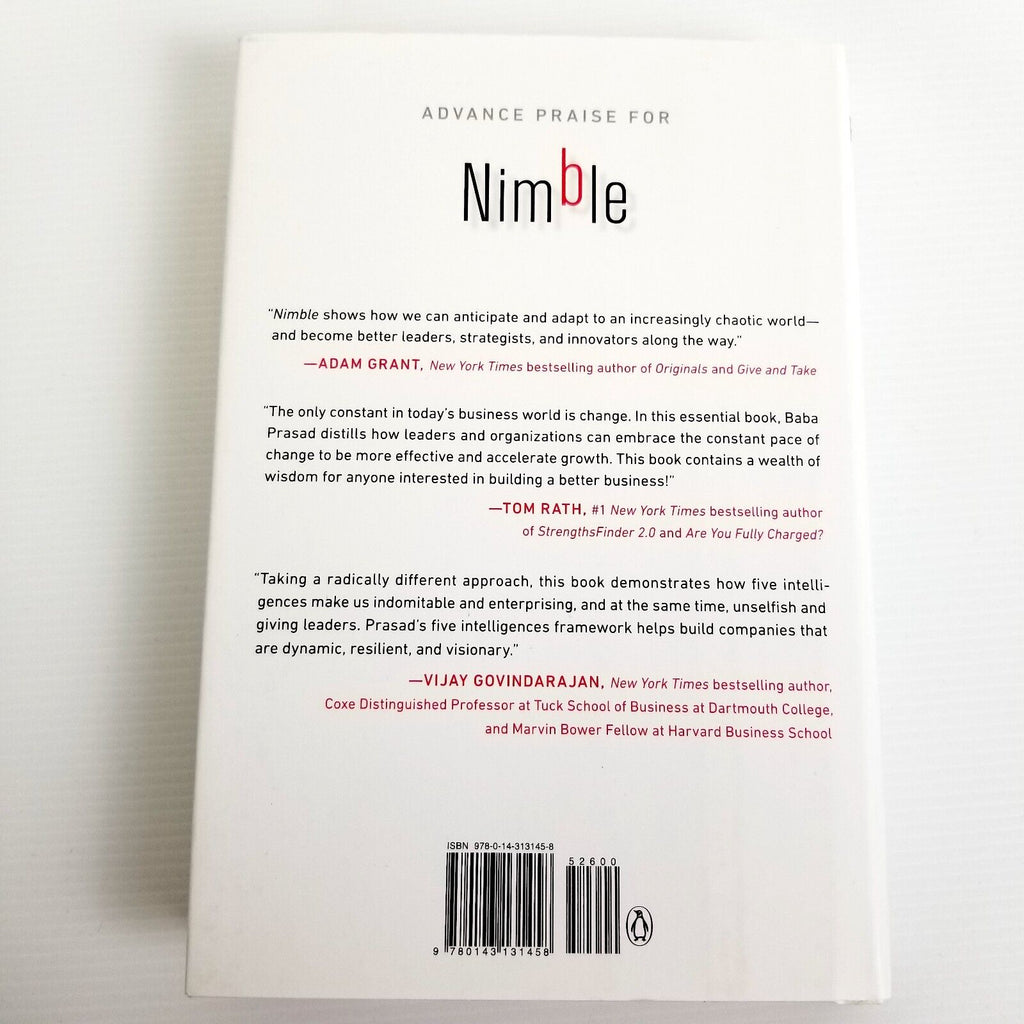 Nimble: Make Yourself and Your Company Resilient by Baba Prasad Hardcover Book