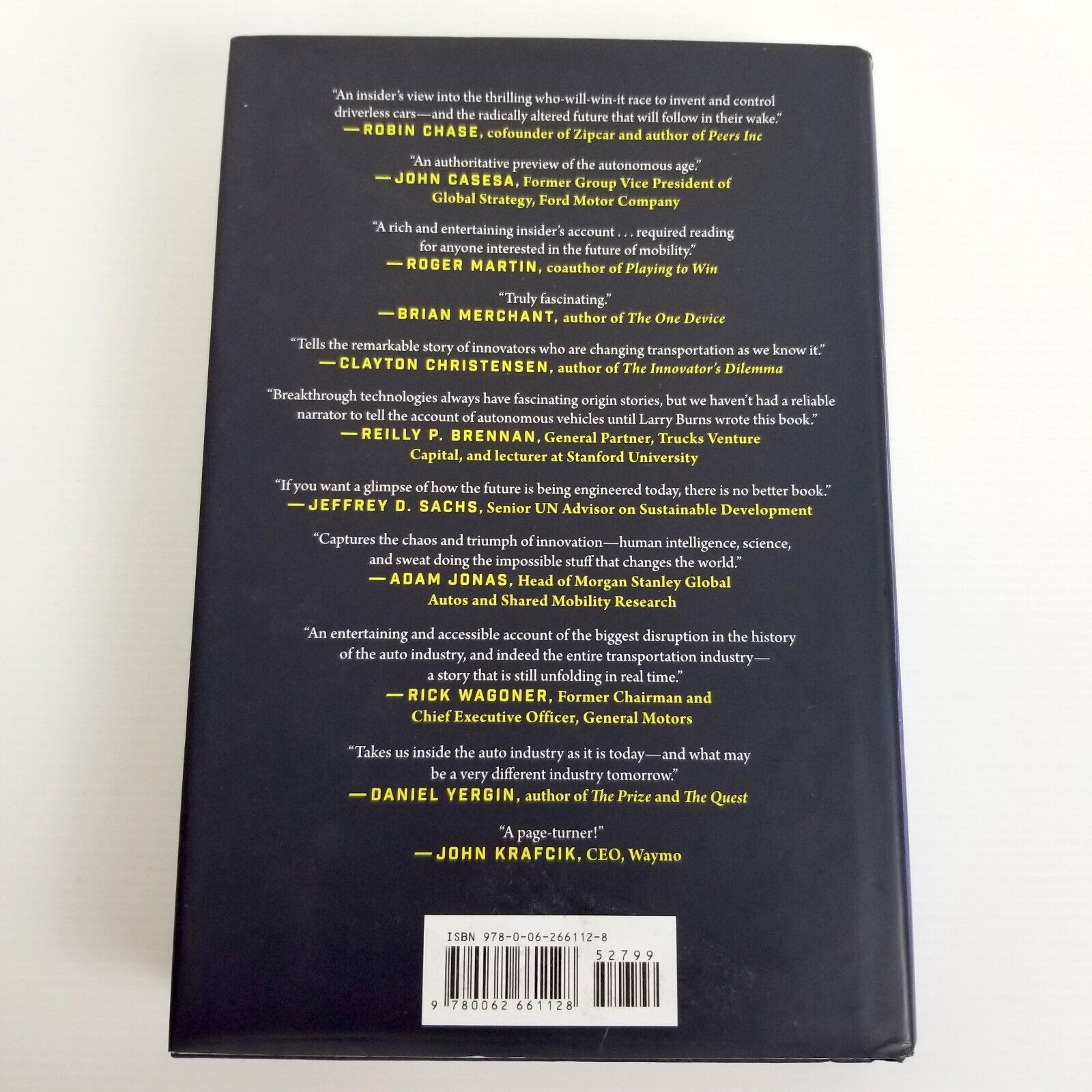 Autonomy: The Quest to Build the Driverless Car by Lawrence D. Burns, Hardcover