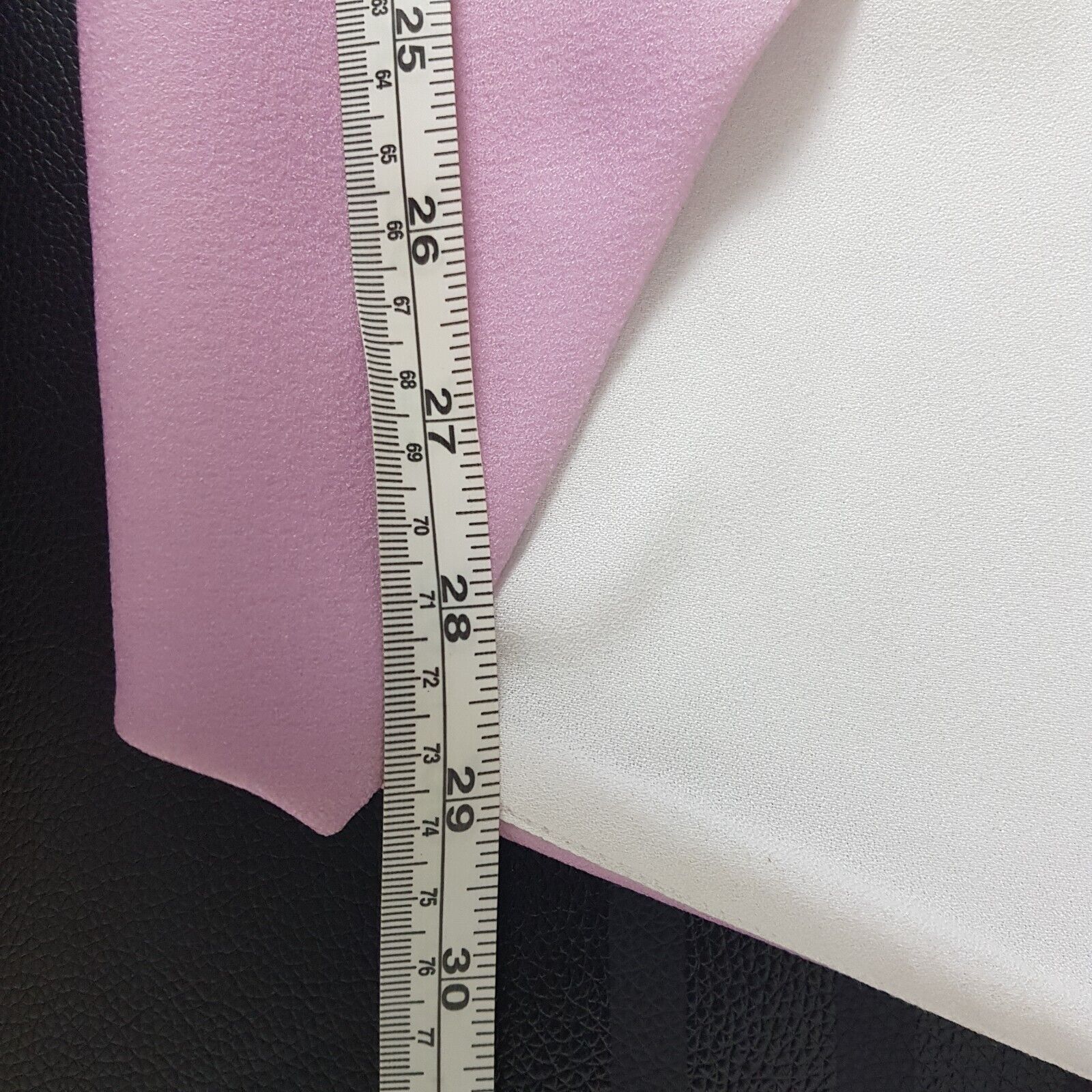 By Johnny Australian Designer Purple White Asymmetrical Midi Pencil Skirt NWOT