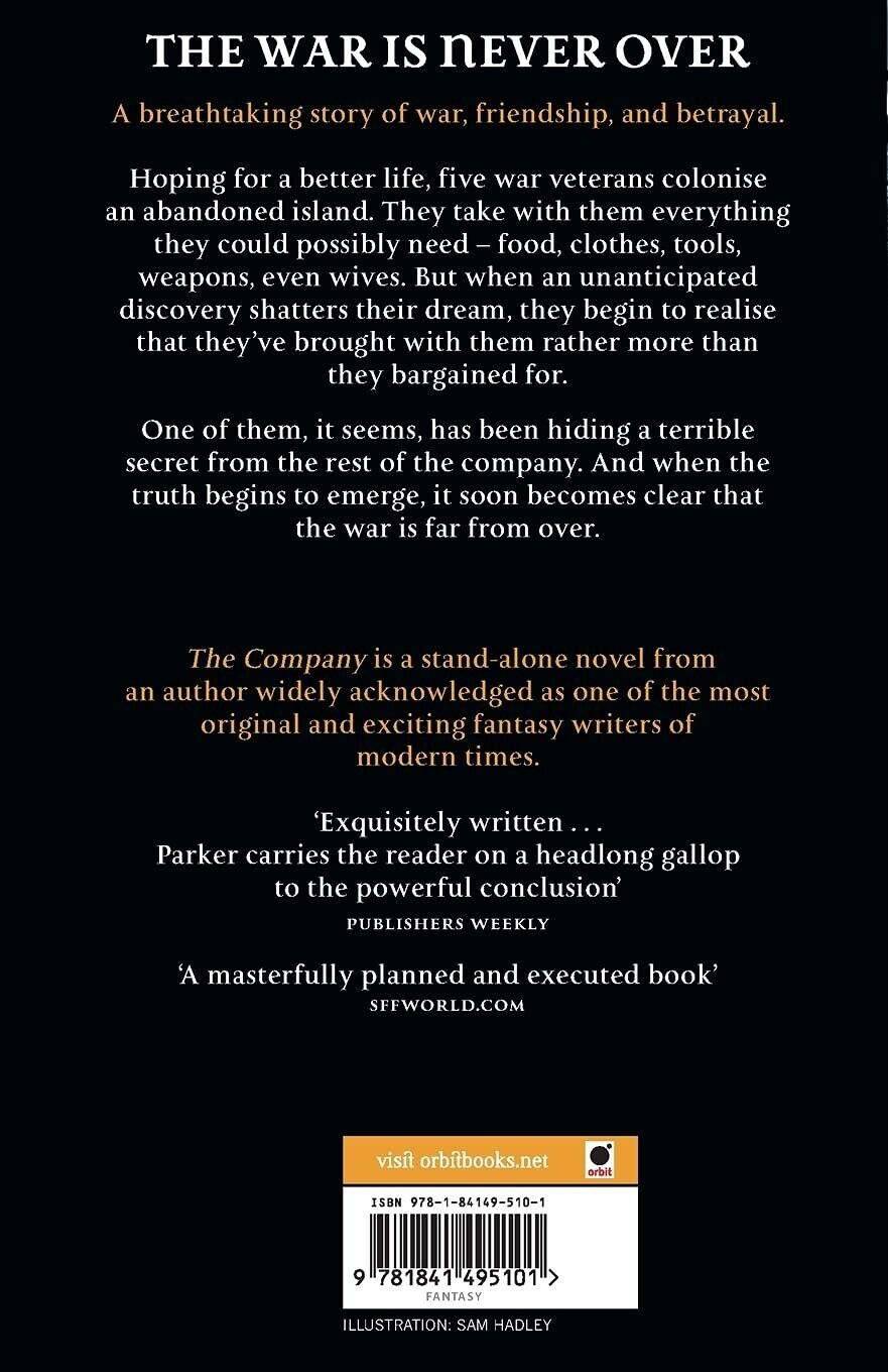 The Company by K. J. Parker (Paperback, 2009) War Veterans Abandoned Island Book