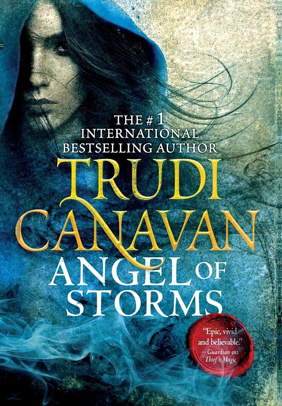 Angel of Storms by Trudi Canavan Hardcover 2015 Millennium's Rule Series Book 2