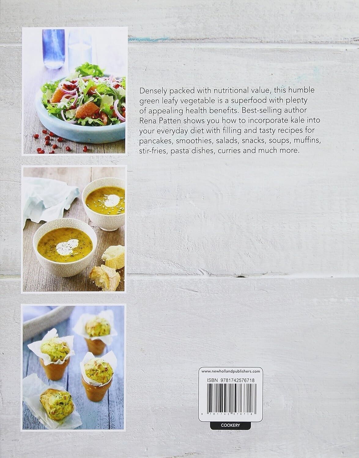 Cooking with Kale by Rena Patten (Hardcover, 2015) Cookbook Recipes Healthy Veg