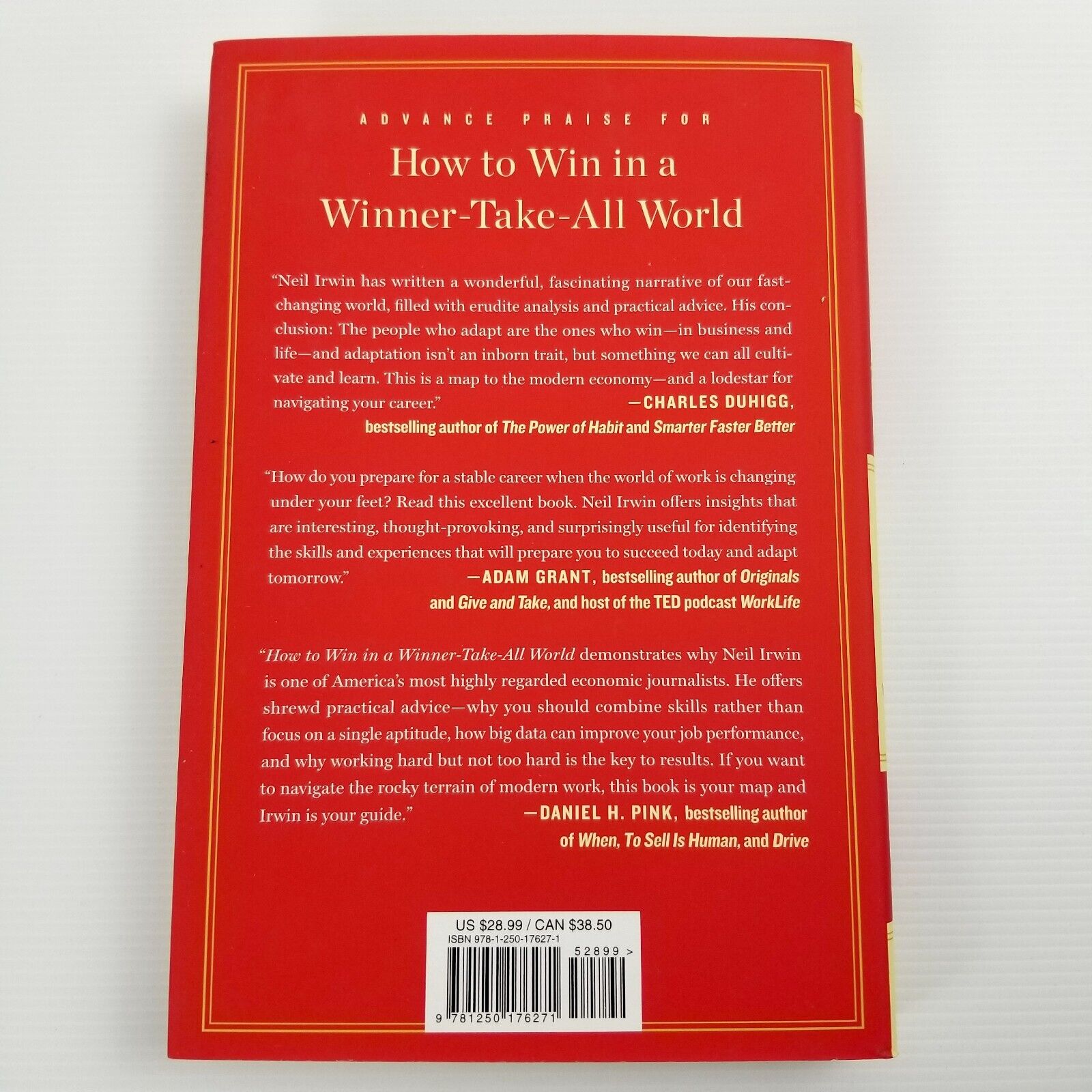 How to Win in a Winner-Take-All World: The Definitive Guide to Adapting N. Irwin