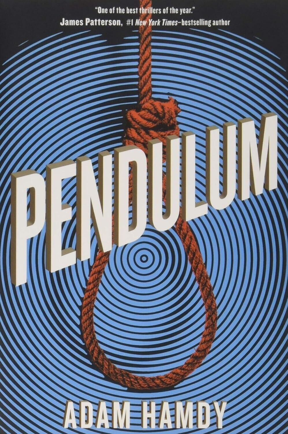 Pendulum by Adam Hamdy Hardcover 2017 Crime Thriller Mystery Fiction Novel Book