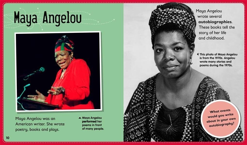 Info Buzz: Black History: Maya Angelou by Izzi Howell (Hardcover, 2019)