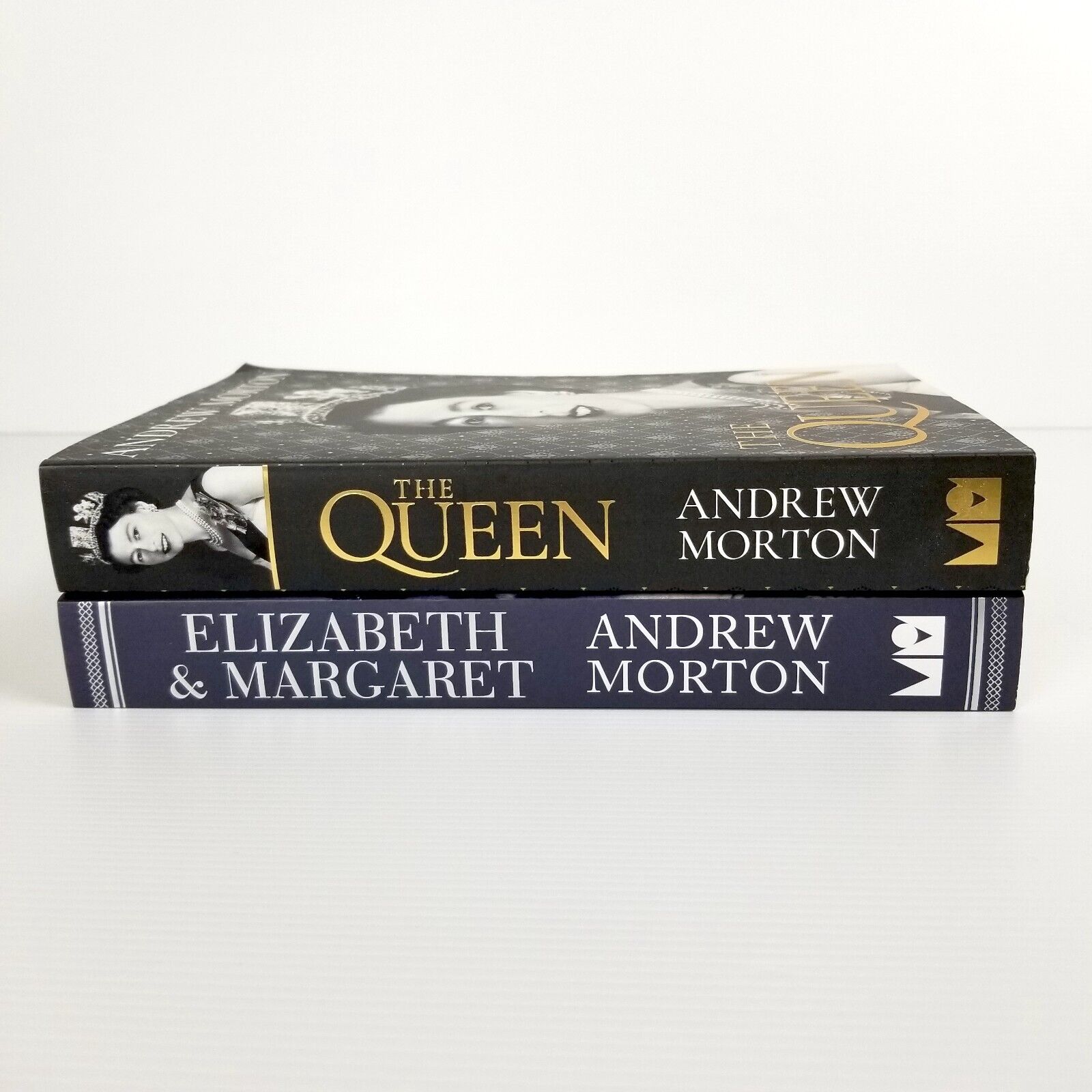 Andrew Morton Book Bundle The Queen Elizabeth Margaret Windsor Sisters Paperback