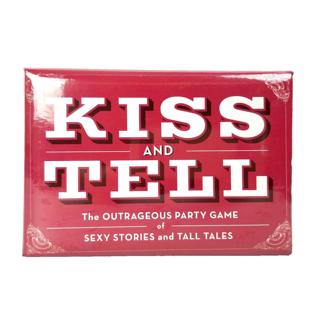 Party Game Kiss & Tell: The Outrageous Party Game of Sexy Stories and Tall Tales