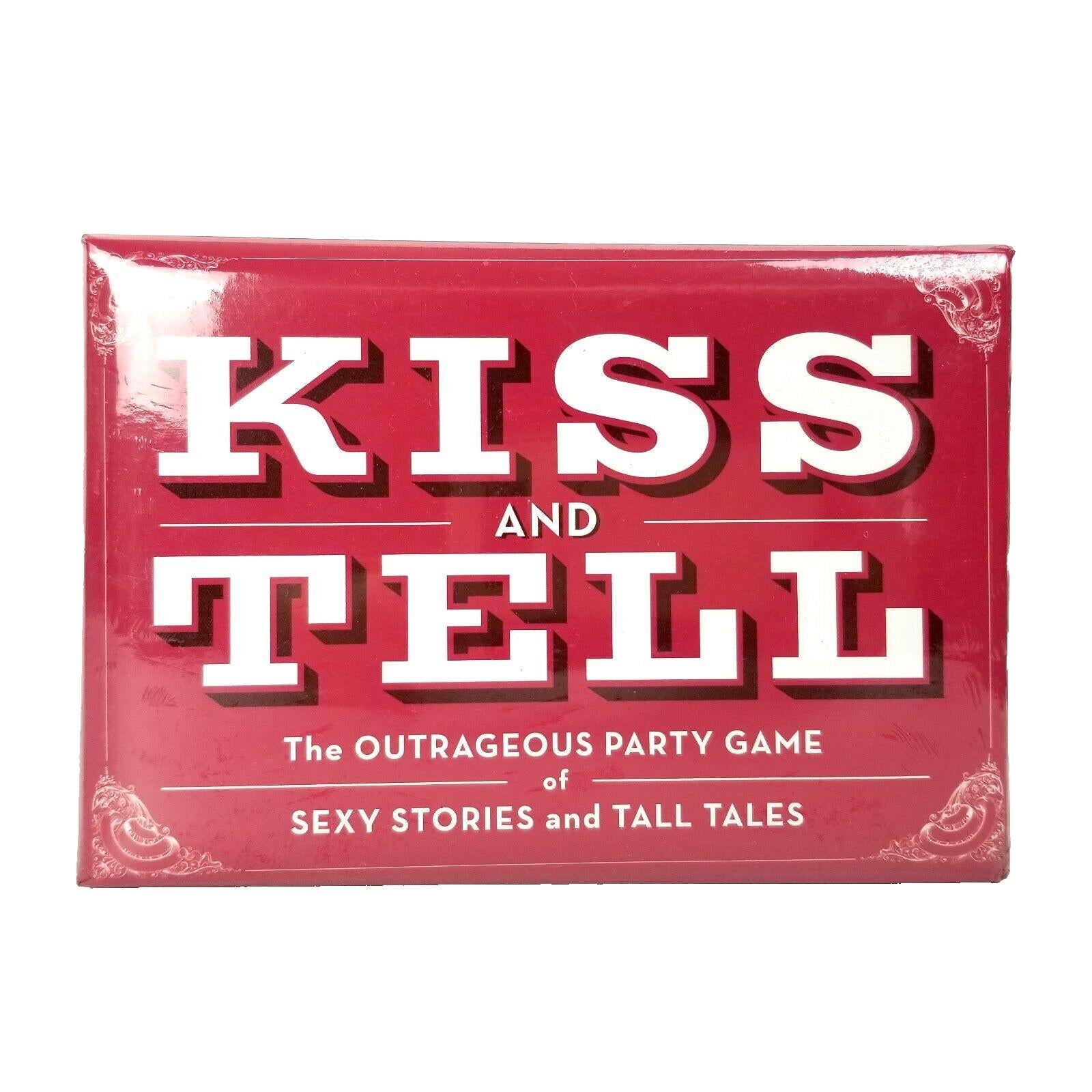 Party Game Kiss & Tell: The Outrageous Party Game of Sexy Stories and Tall Tales