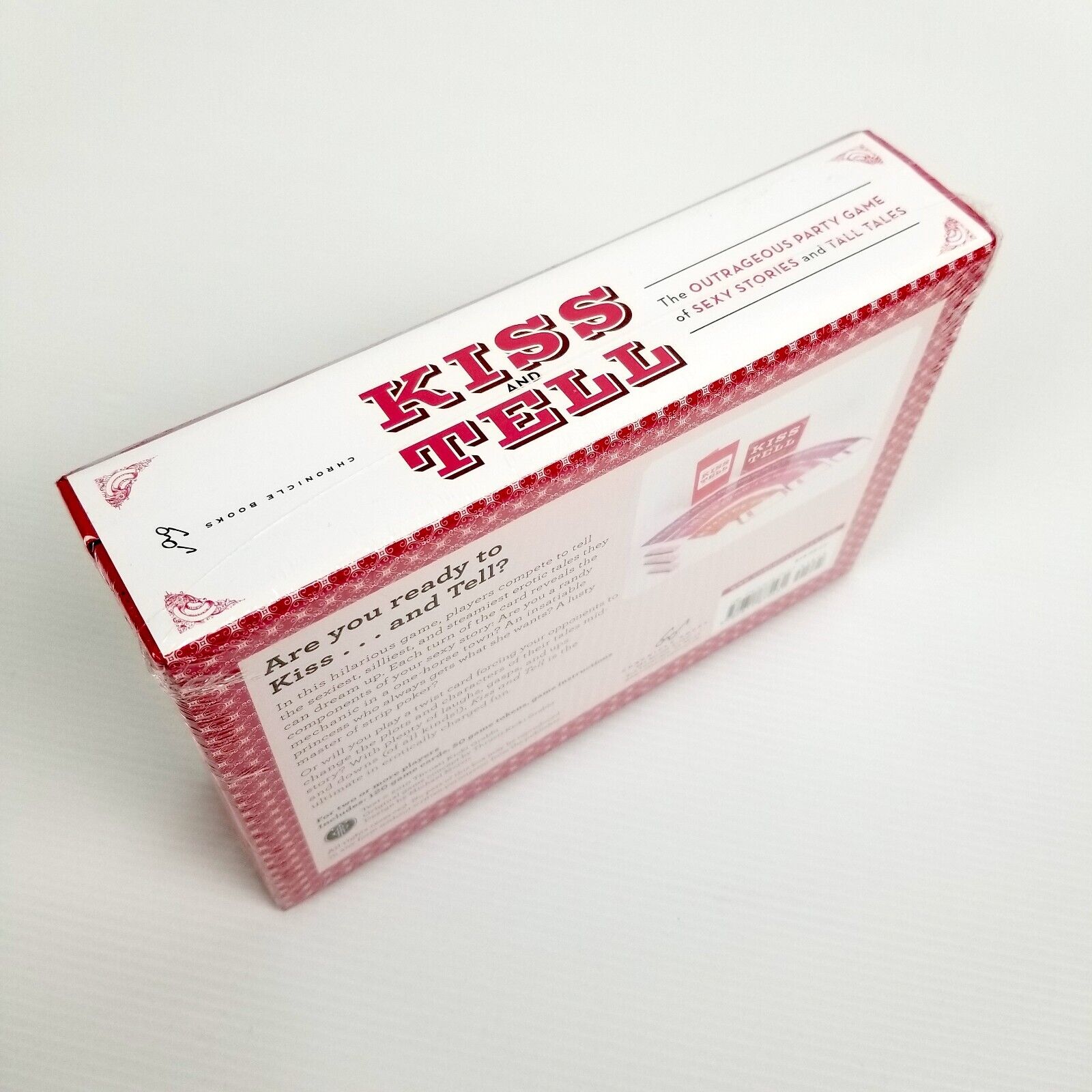 Party Game Kiss & Tell: The Outrageous Party Game of Sexy Stories and Tall Tales