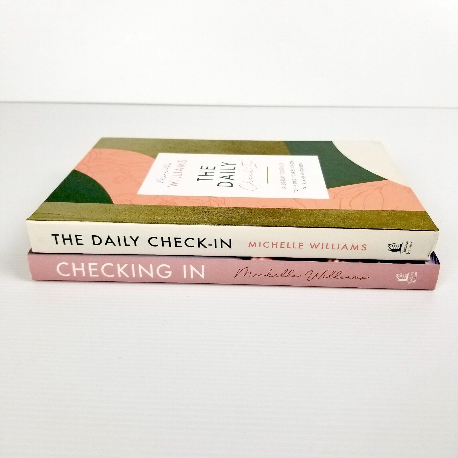 Michelle Williams Book Bundle Set: Checking In + The Daily Check-In, Self-Help