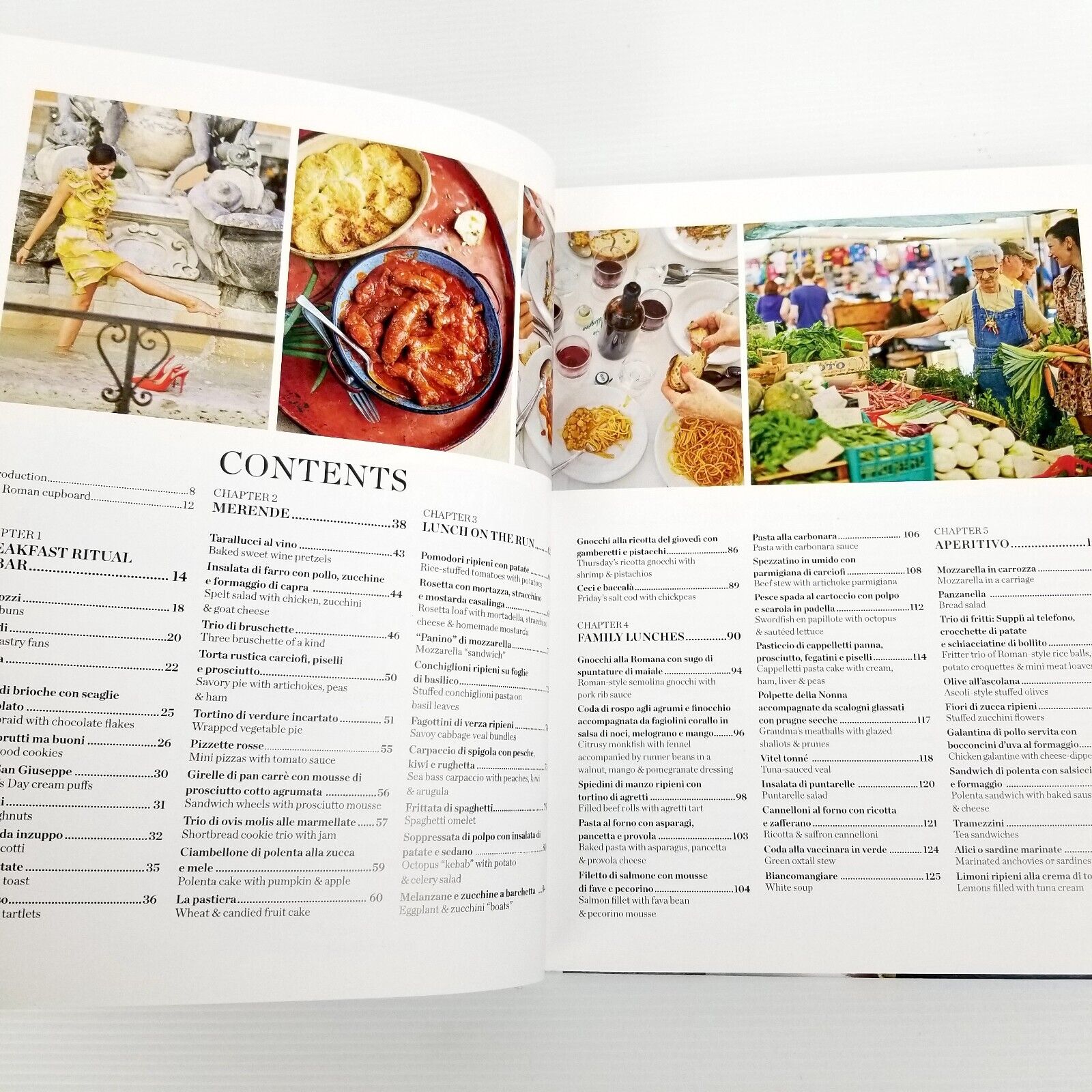 As the Romans Do Authentic & Reinvented Recipes Eleonora Gala Cookbook Hardcover