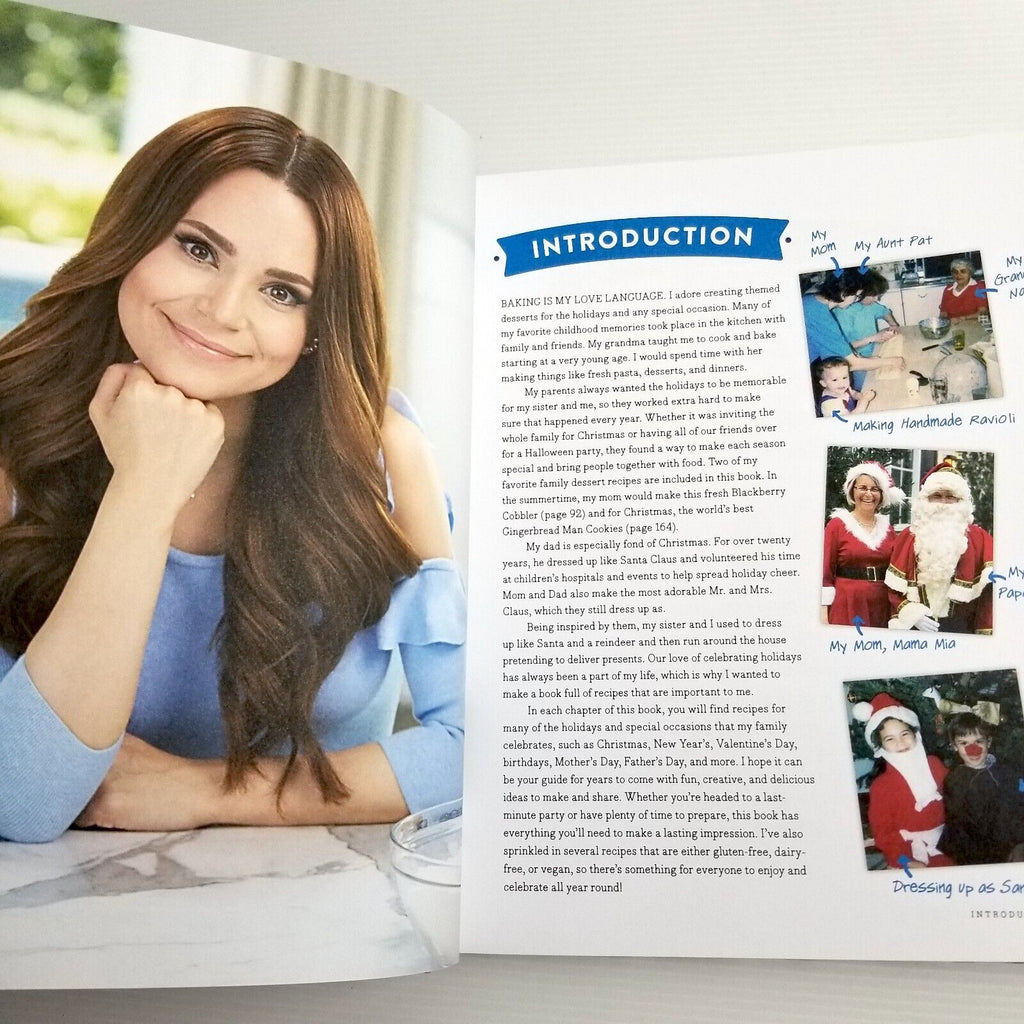 2x Cookbooks Rosanna Pansino Baking & Jacqueline Alwill Seasons to Share Recipes