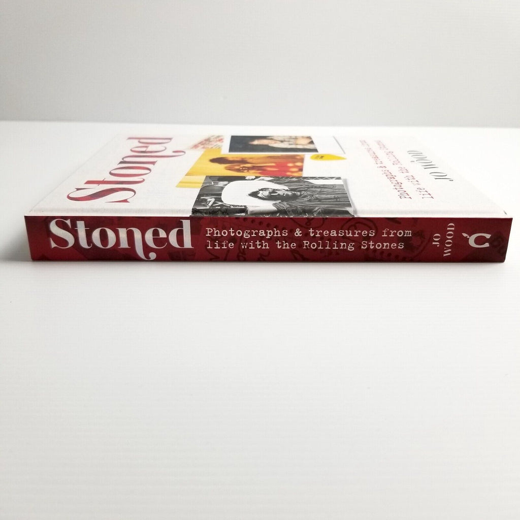 Stoned by Jo Wood, Hardcover, Rolling Stones Photography Rock Music History