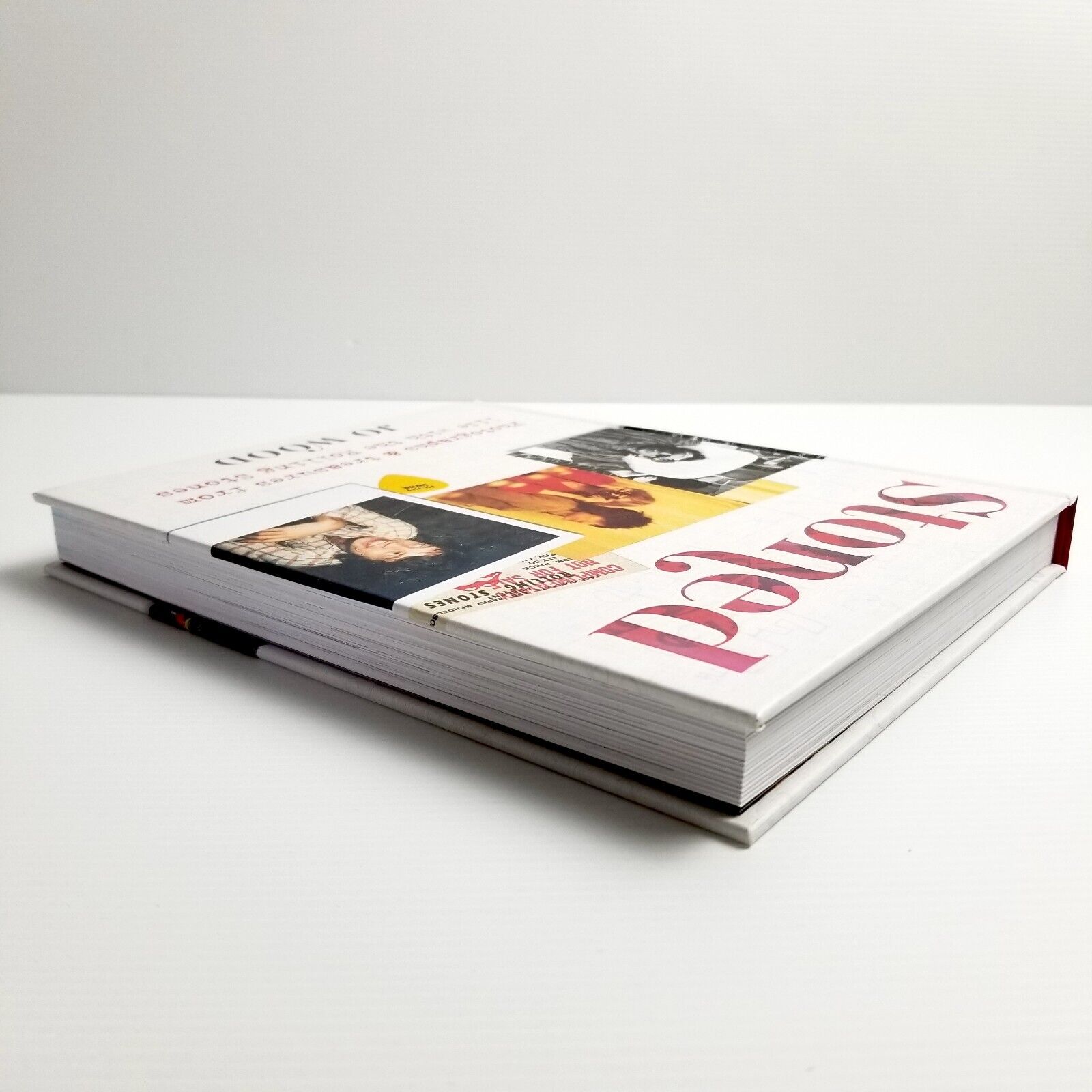 Stoned by Jo Wood, Hardcover, Rolling Stones Photography Rock Music History