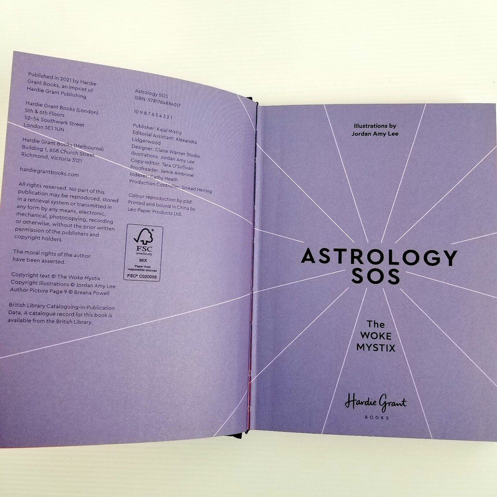 2x Book Bundle: The Magic of Astrology (Sasha Fenton) & Astrology SOS, Hardcover