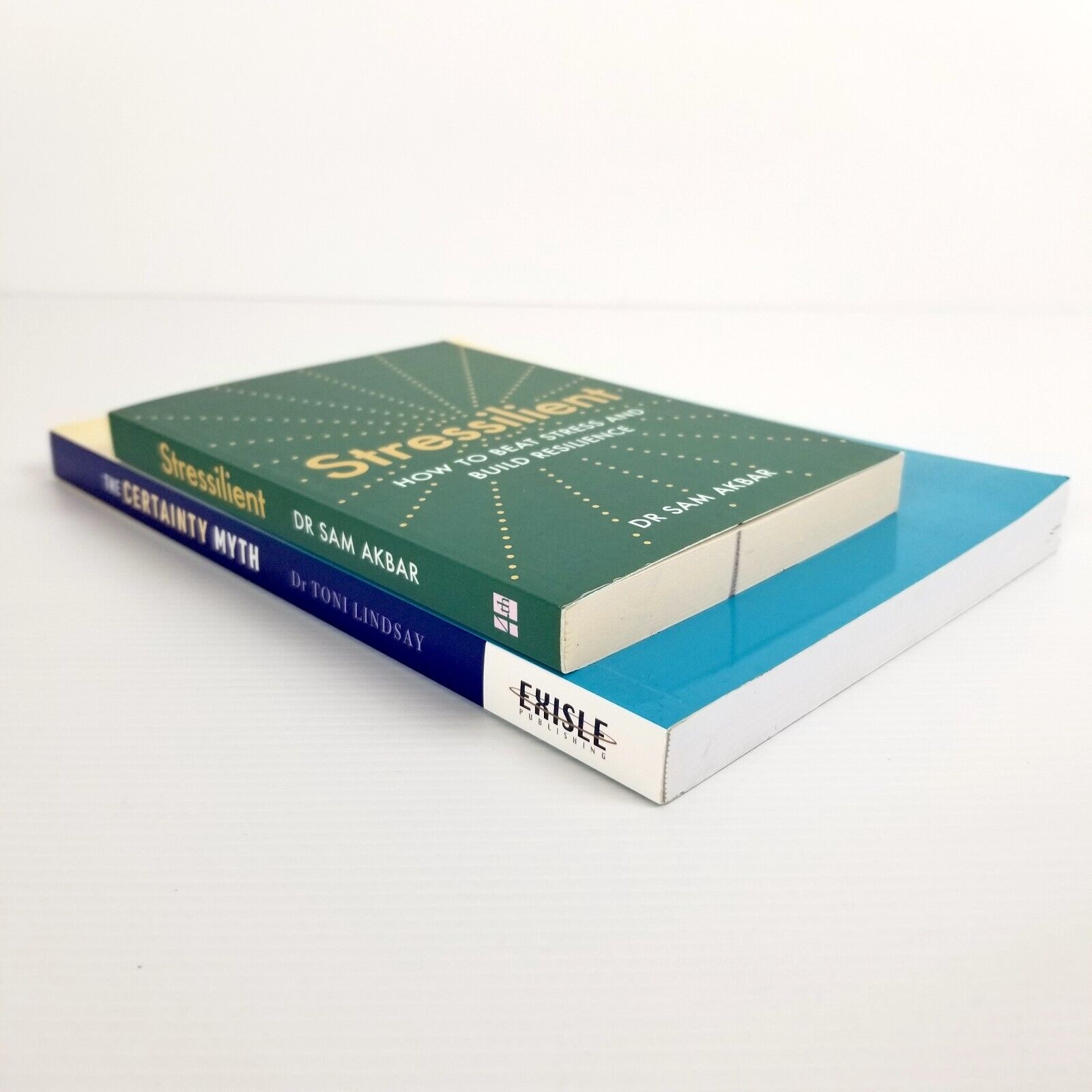 2x Self-Help Book Bundle Resilient - Stressilient & The Certainty Myth Paperback