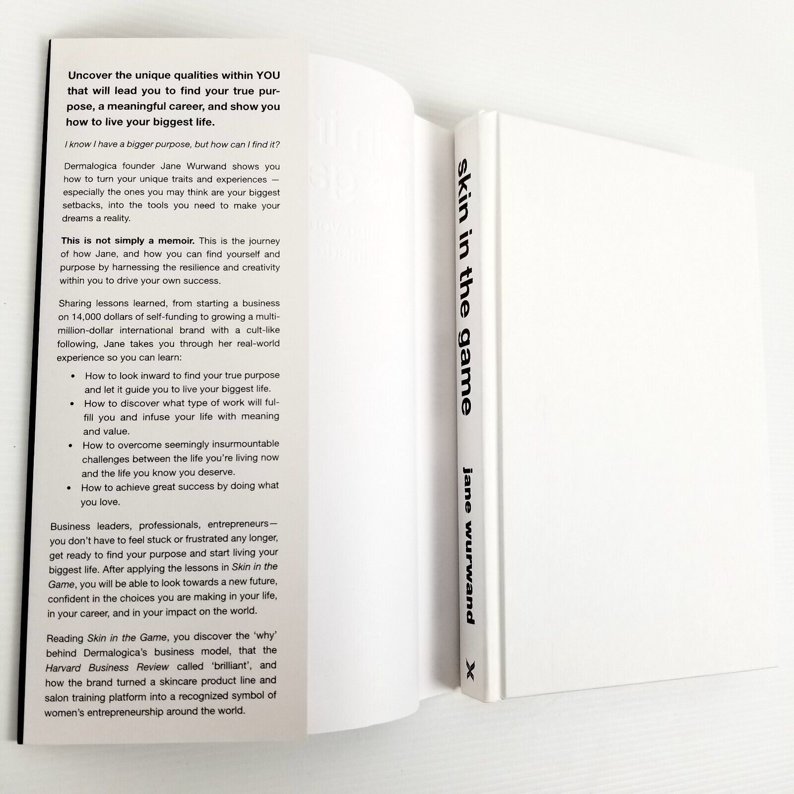 Skin in the Game: Everything You Need is Already Inside You by Jane Wurwand Book