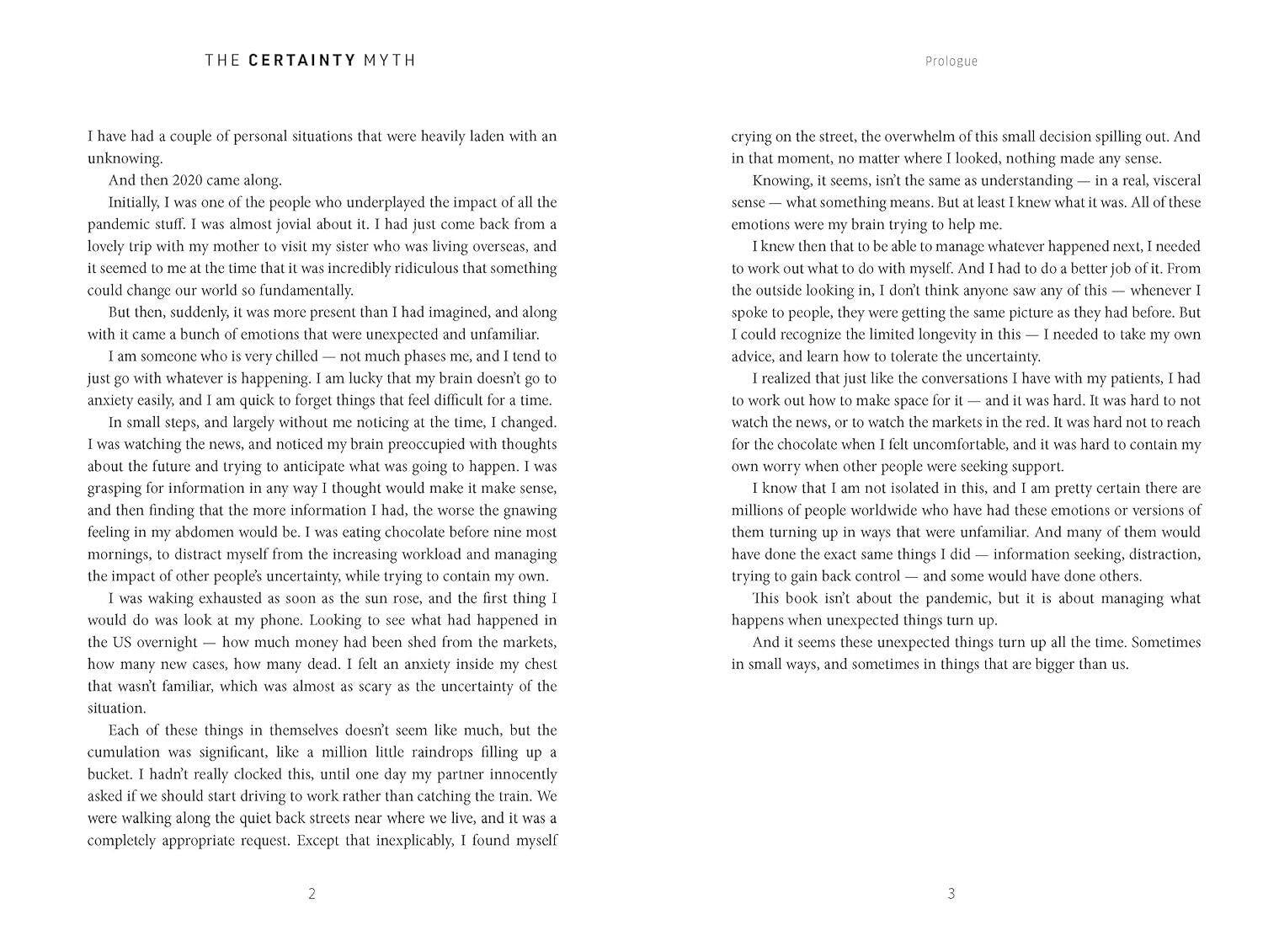 The Certainty Myth: How to be Resilient by Dr Toni Lindsay Paperback 2022 Aussie