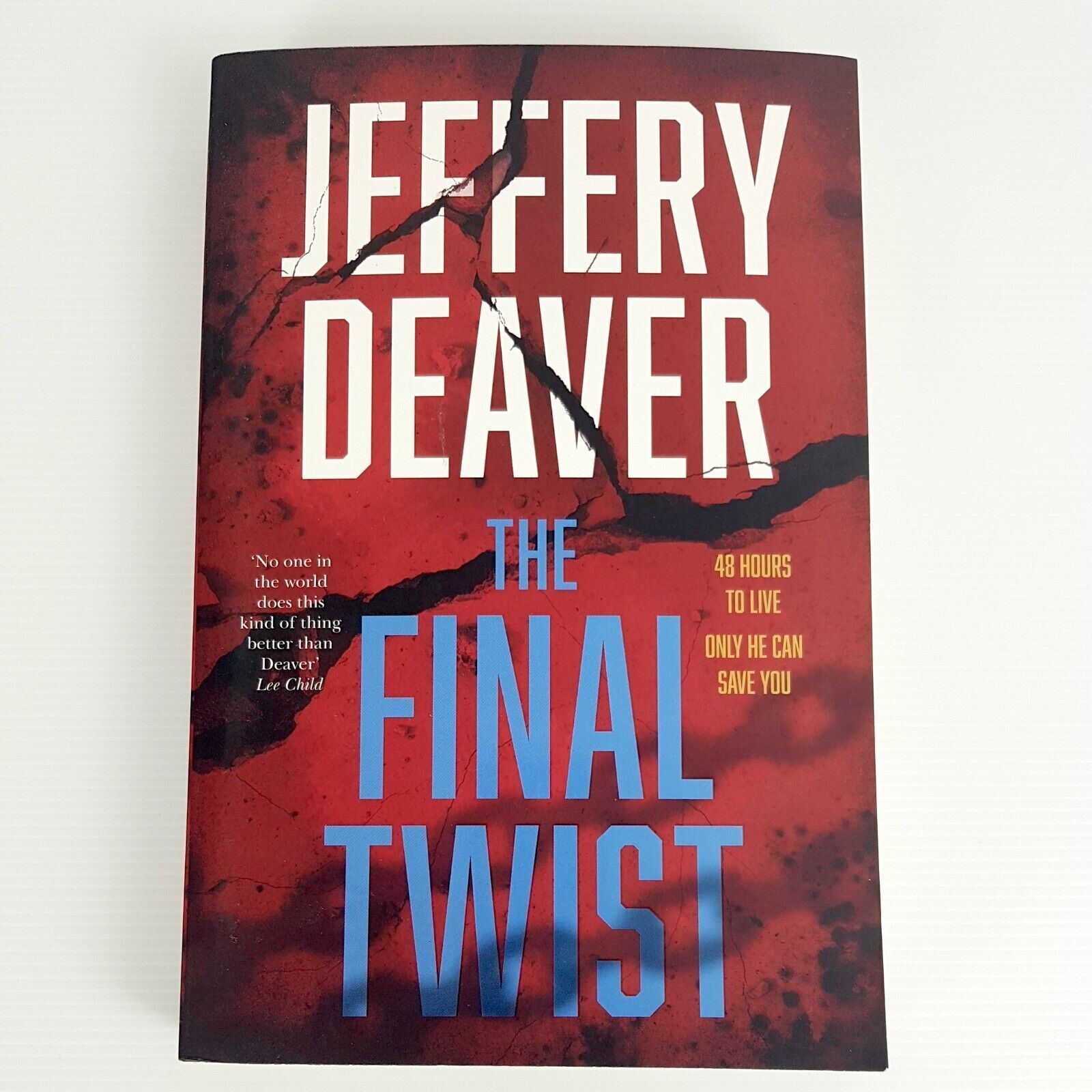 The Final Twist (Colter Shaw Thriller, Book 3) by Jeffery Deaver Paperback New