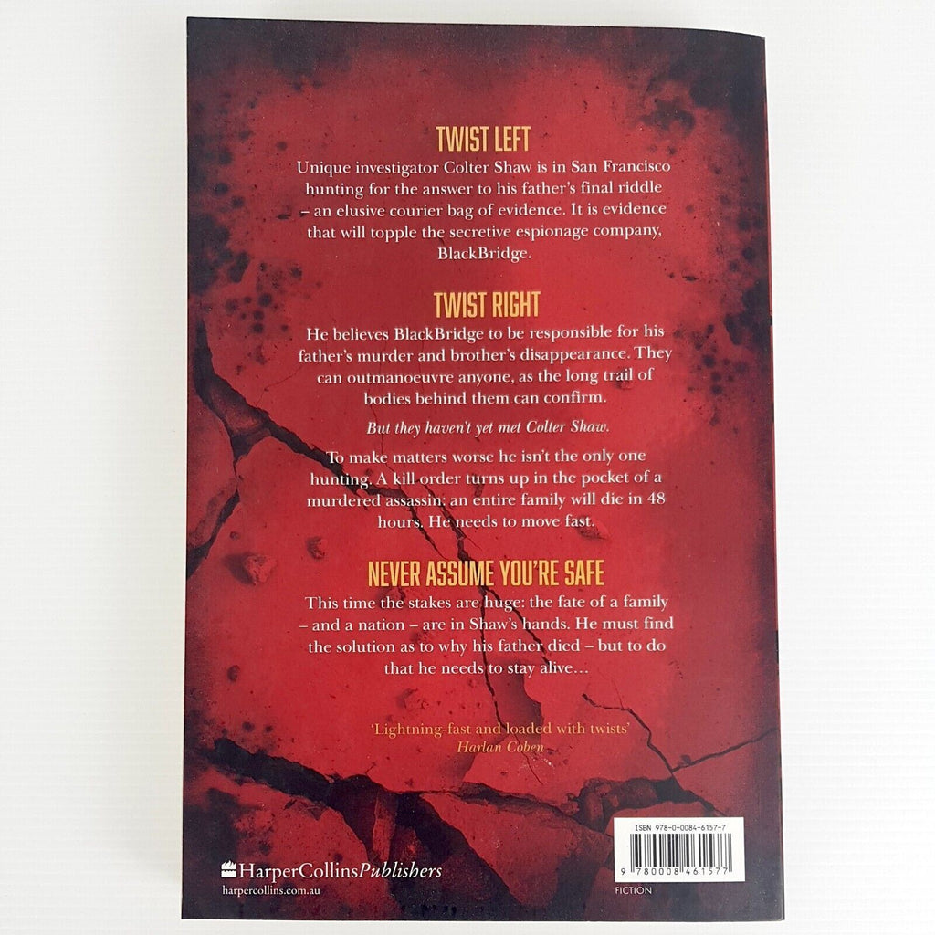 The Final Twist (Colter Shaw Thriller, Book 3) by Jeffery Deaver Paperback New