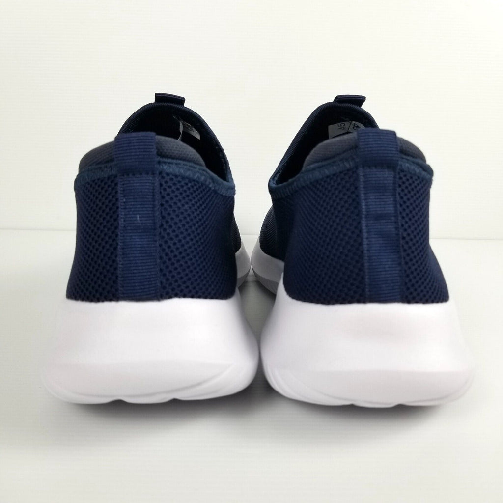 Mens US 10 Navy Blue Lightweight Mesh Knit Slip On Shoes Casual Sneakers Loafers