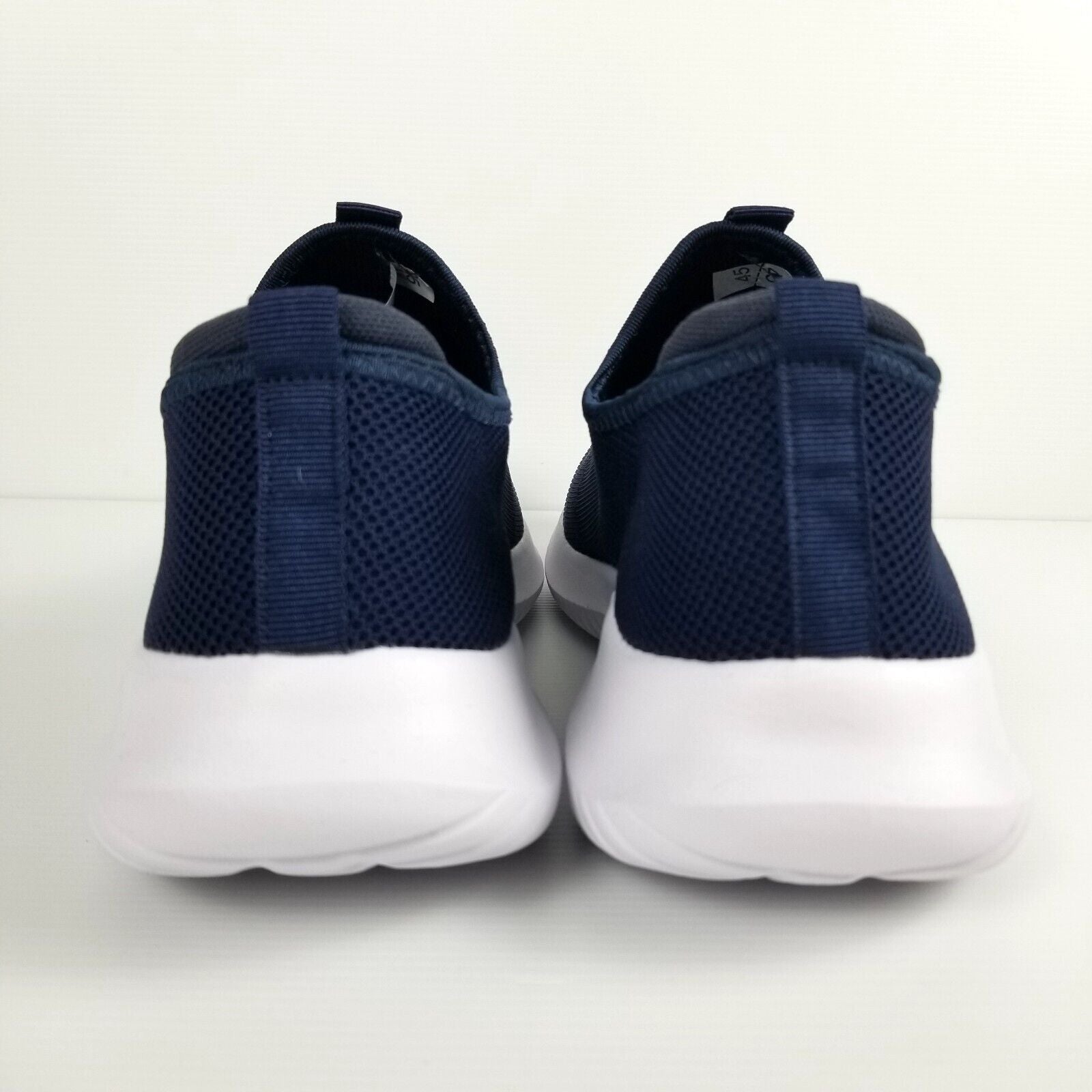 Mens US 10 Navy Blue Lightweight Mesh Knit Slip On Shoes Casual Sneakers Loafers
