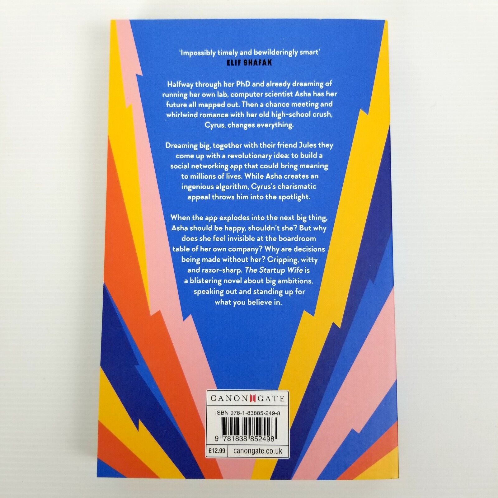 The Startup Wife by Tahmima Anam (Paperback, 2021) Chick Lit Tech Business Women