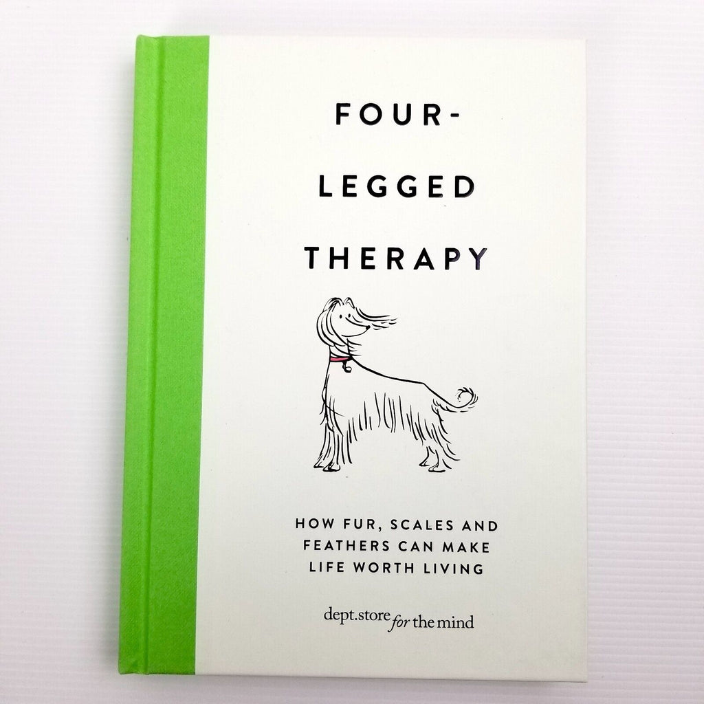 Four-Legged Therapy by dept.store for the mind (Hardcover, 2018) Dog Lover Book