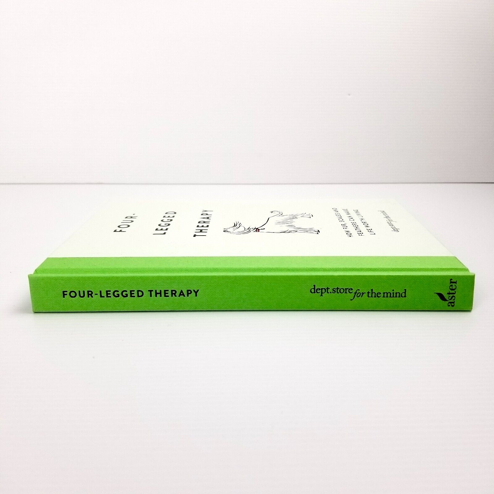 Four-Legged Therapy by dept.store for the mind (Hardcover, 2018) Dog Lover Book