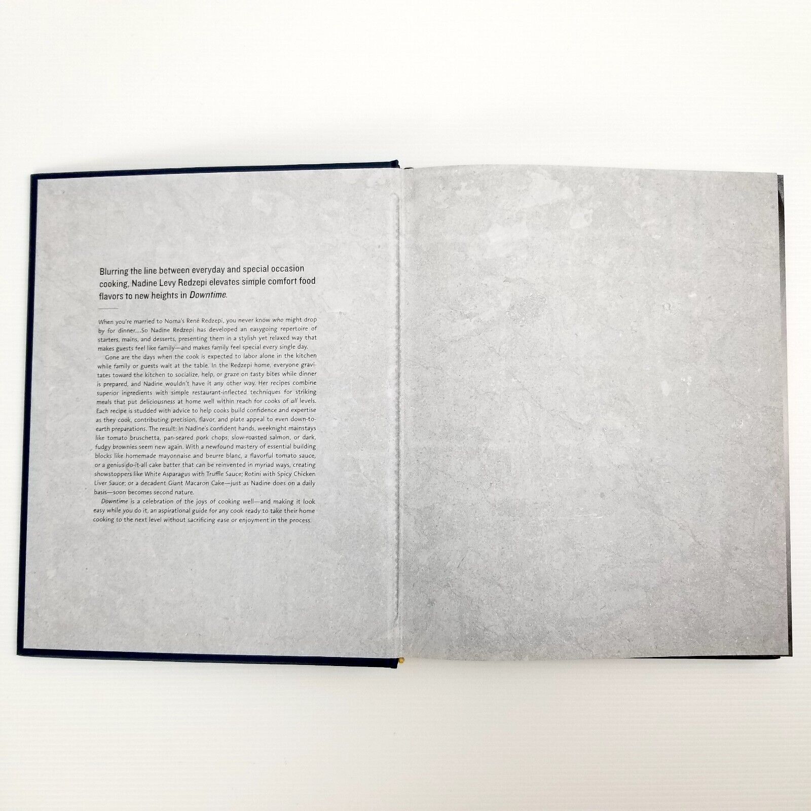 Downtime: Deliciousness at Home: A Cookbook Nadine Levy Redzepi (Hardcover 2017)