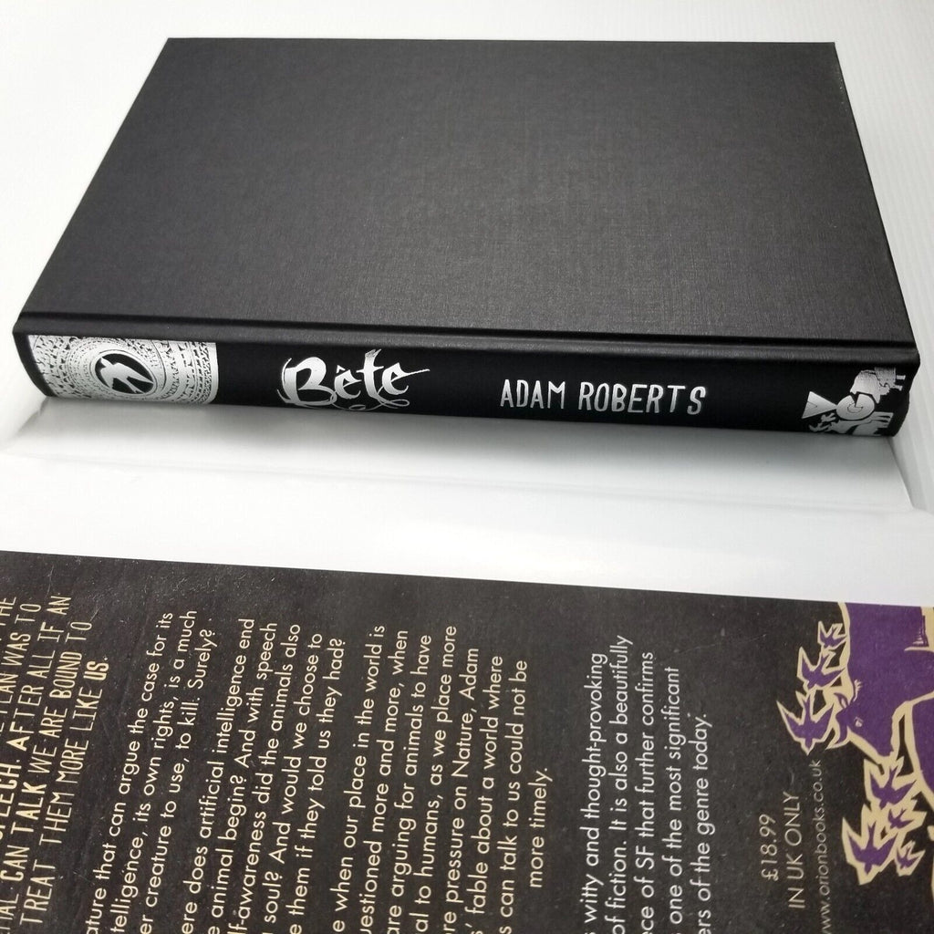 Bete by Adam Roberts (Hardcover, 2014) Sci-Fi Fantasy Fiction Philosophy Novel