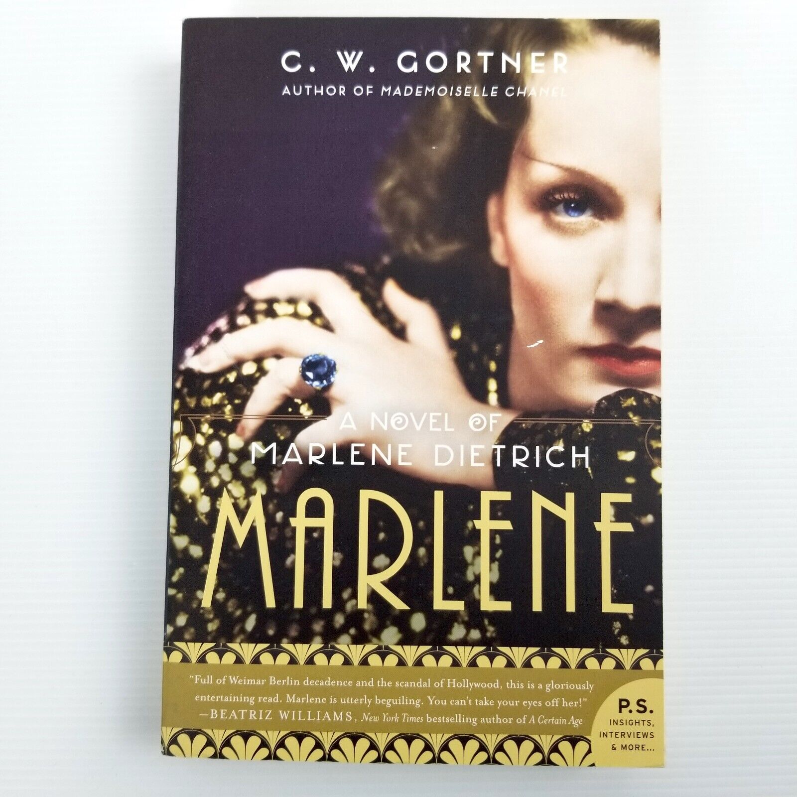 Marlene: A Novel by C. W. Gortner (Paperback, 2017) Marlene Dietrich Biography