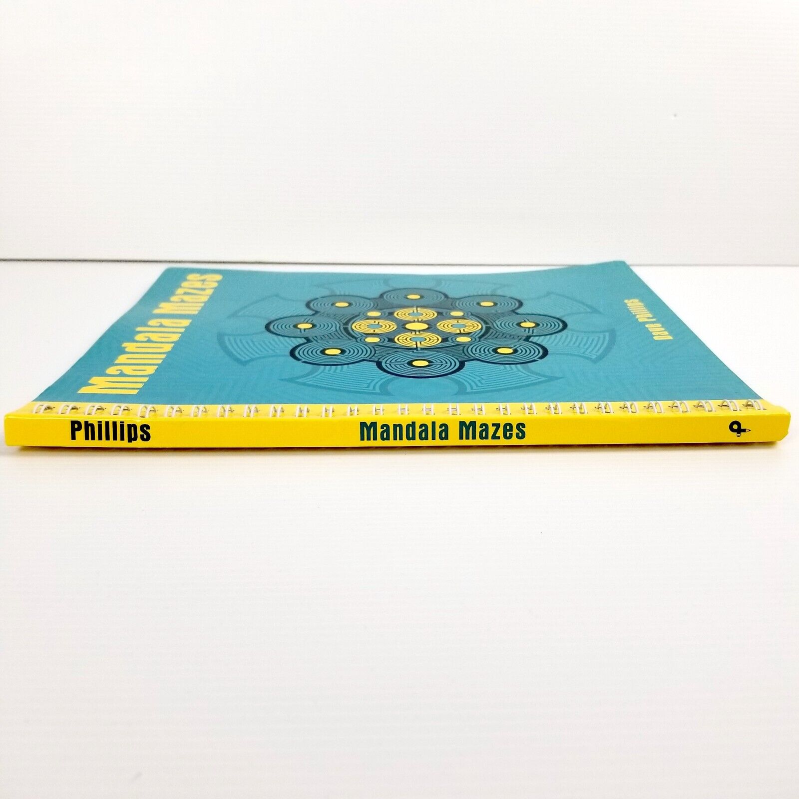 Mandala Mazes by Dave Phillips (Paperback, 2017) Adult Colouring Book Meditation