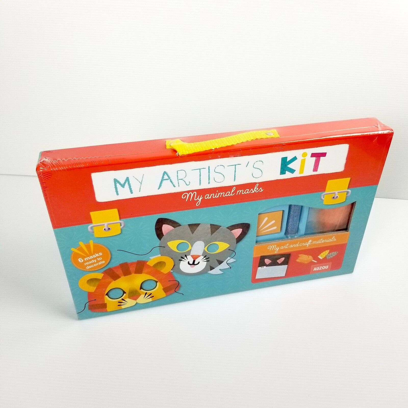 My Artist Kit: My Animals Masks by Melusine Allirol (Kids Activity Set, 2019)
