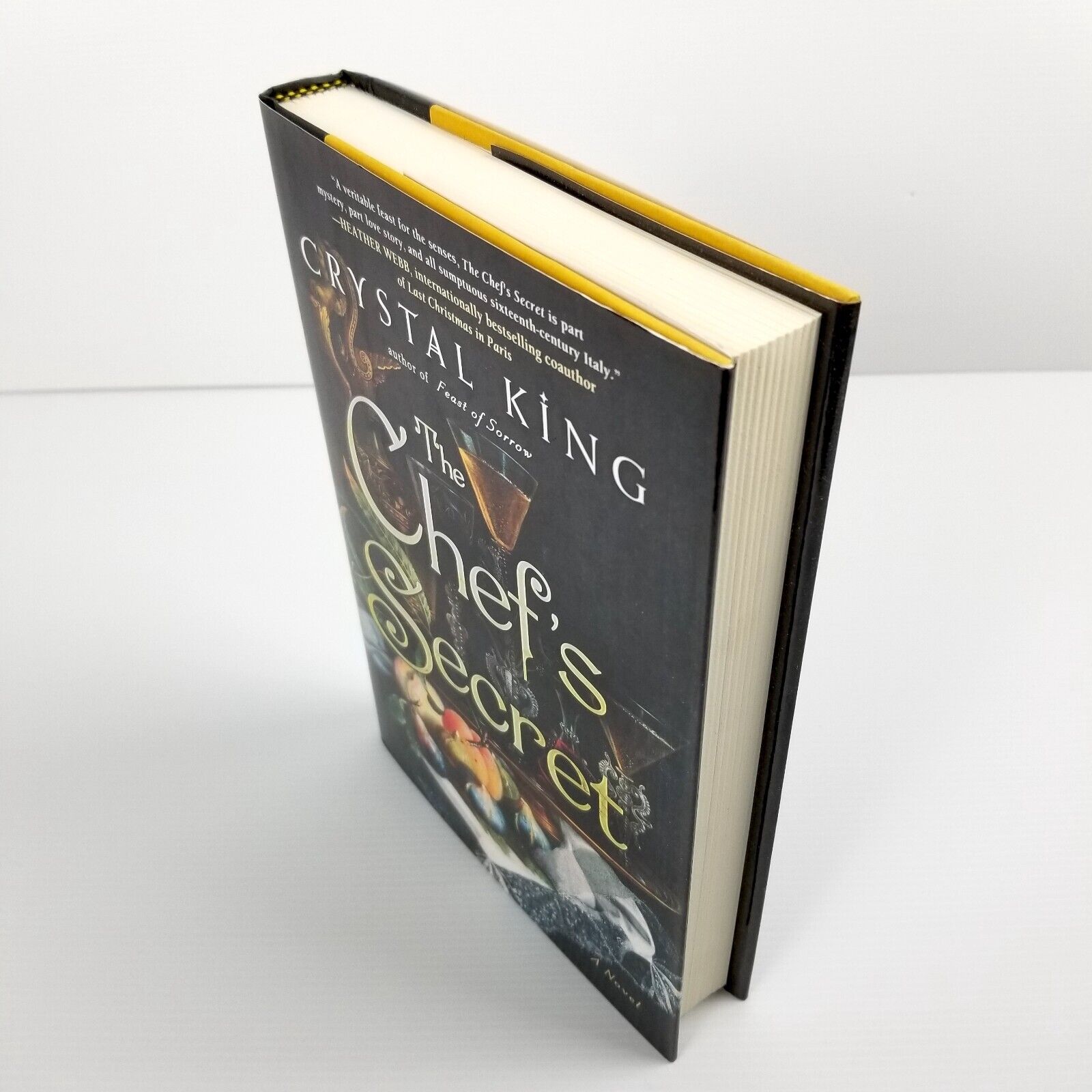 The Chef's Secret by Crystal King Hardcover & Dust Jacket Brand New