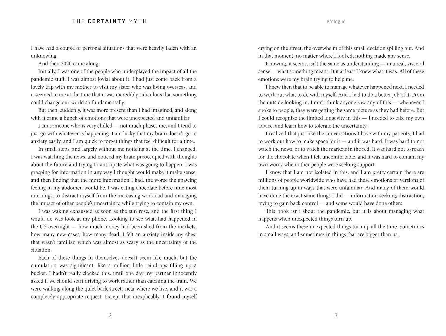 The Certainty Myth: How to be Resilient by Dr Toni Lindsay Paperback 2022 Aussie