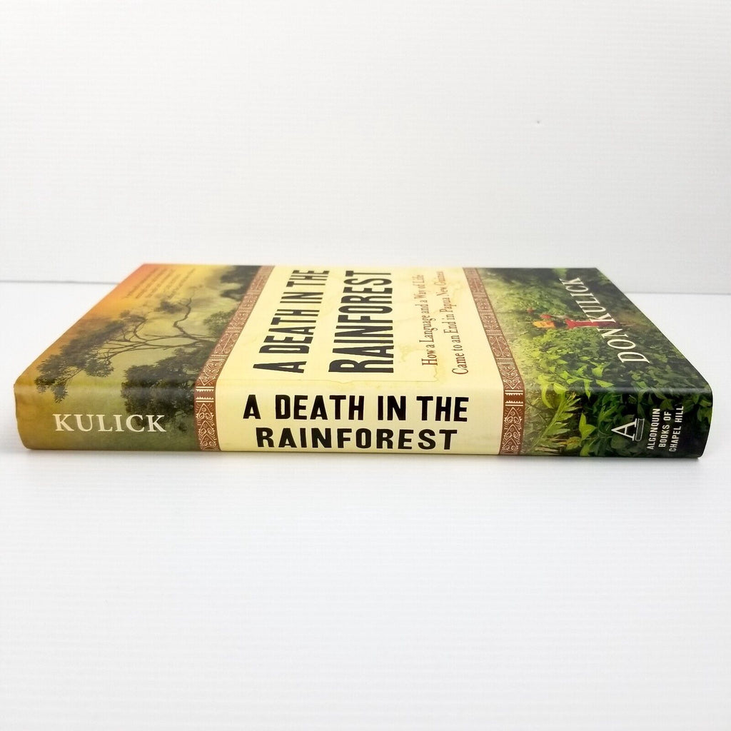 A Death in the Rainforest by Don Kulick Hardcover 2019 PNG Culture Anthropology