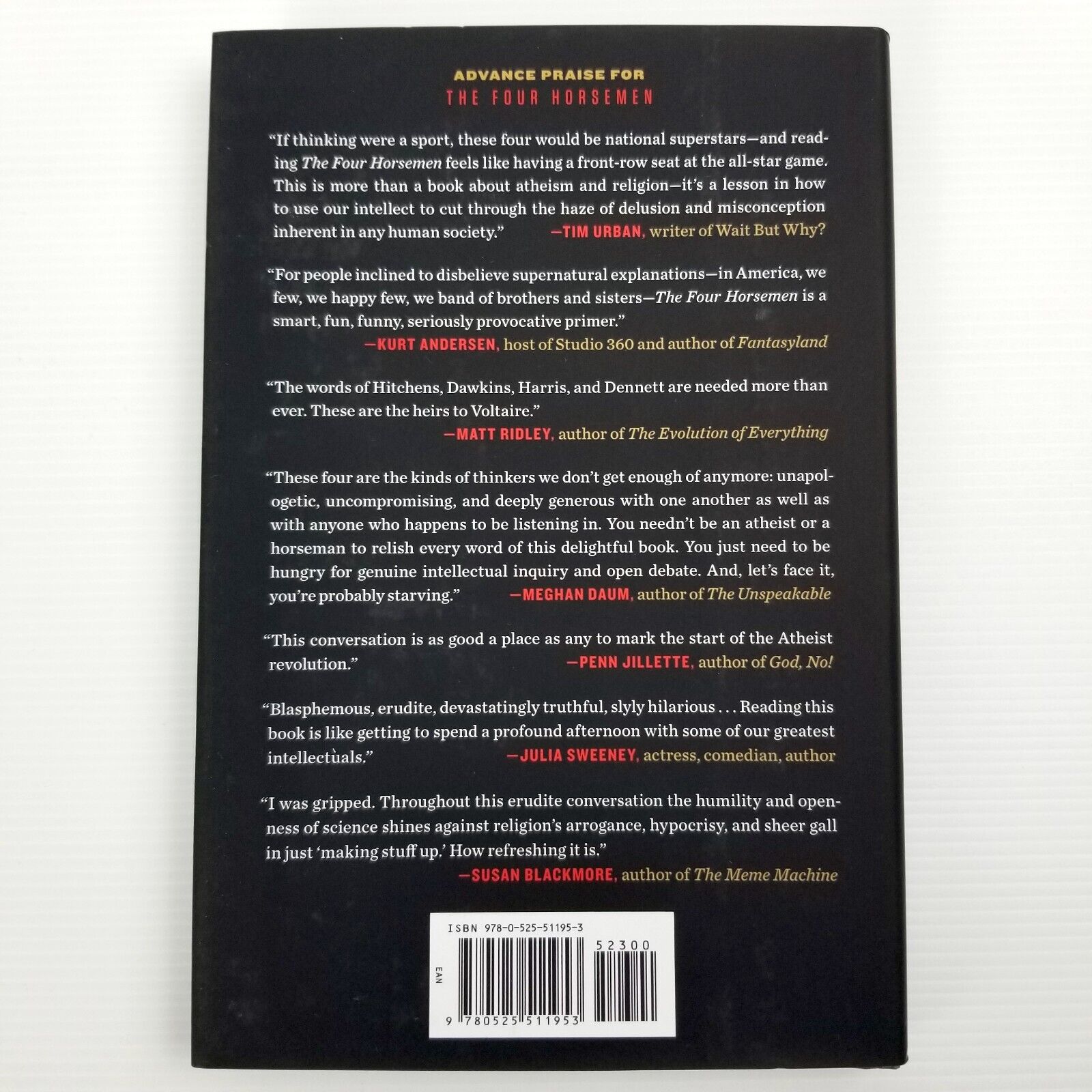 The Four Horsemen: The Conversation That Sparked an Atheist Revolution Hardcover