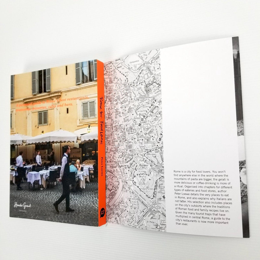 Rome for Food Lovers by Peter Loewe (Paperback, 2019) English Travel Guide Italy