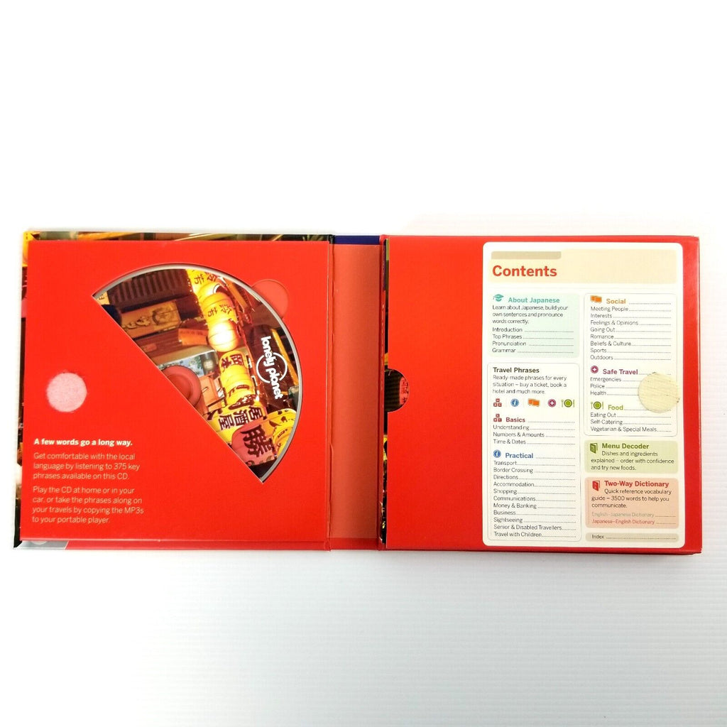 Lonely Planet Japanese Phrasebook by Lonely Planet (Mixed Media, 2012) CD & Book