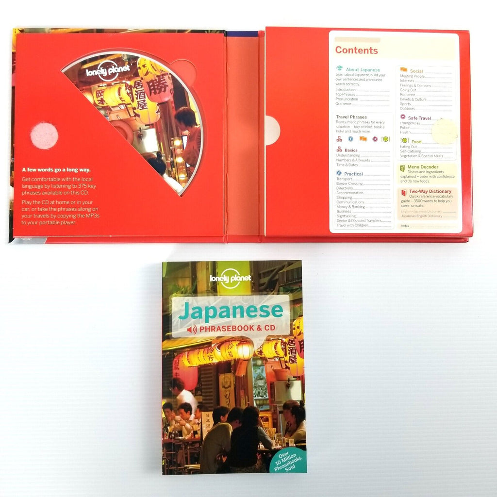 Lonely Planet Japanese Phrasebook by Lonely Planet (Mixed Media, 2012) CD & Book